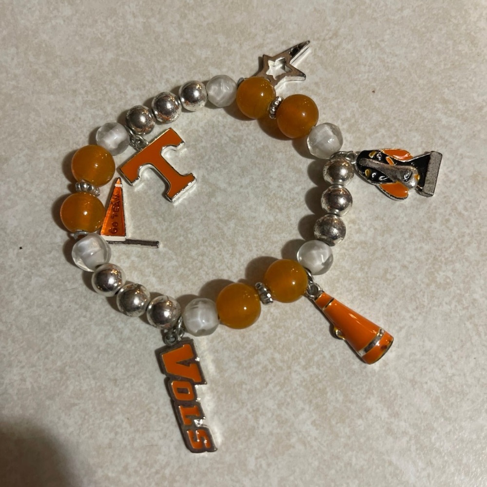 Tennessee Volunteers charm bracelet